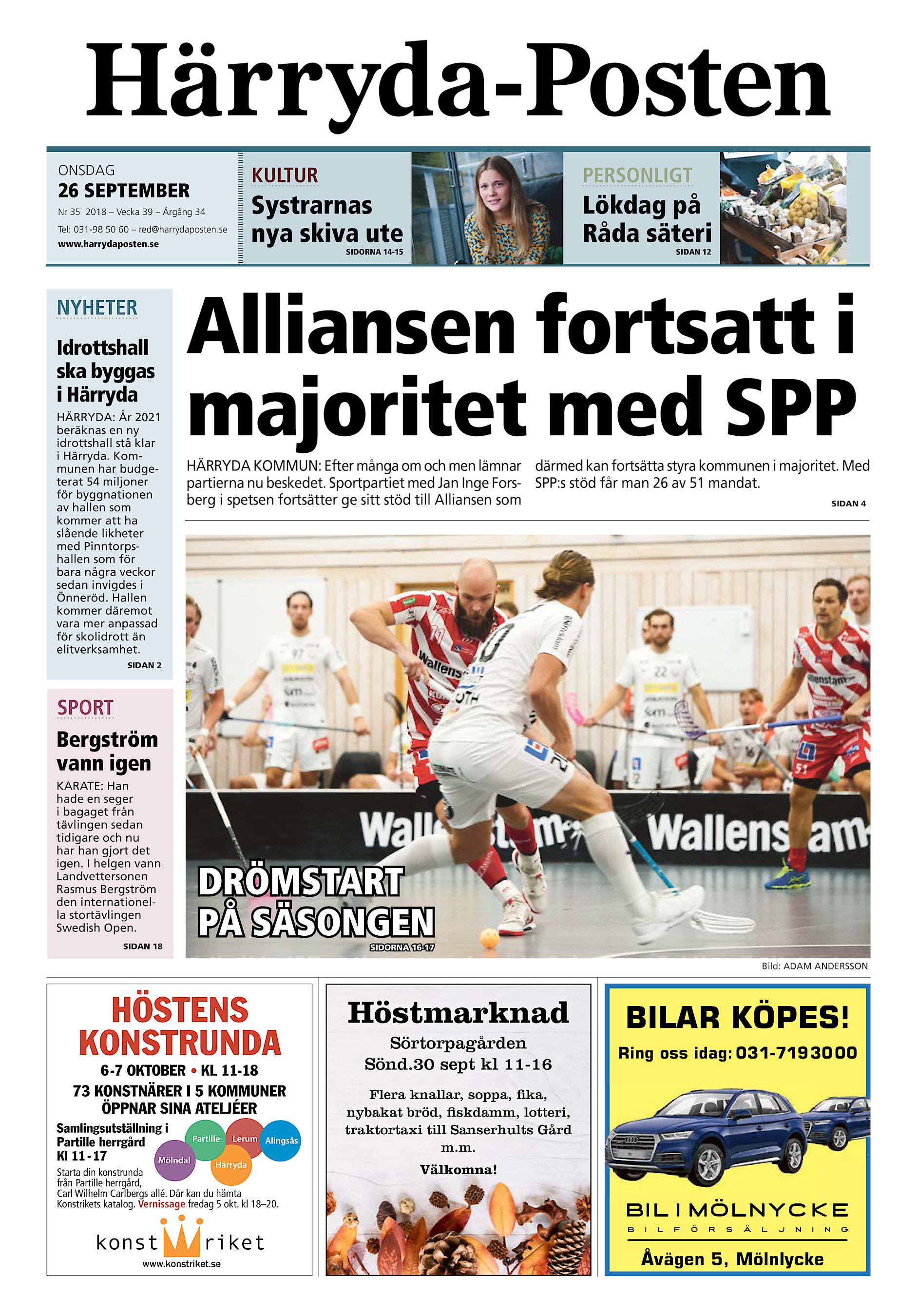 Härrydaposten / Partille Tidning HP-2018-09-26 (endast text)